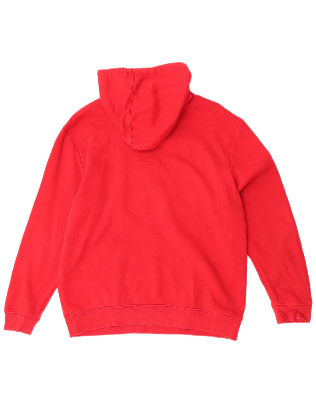 Gap Pull à capuche surdimensionné graphique pour femme UK 14 Rouge moyen Coton