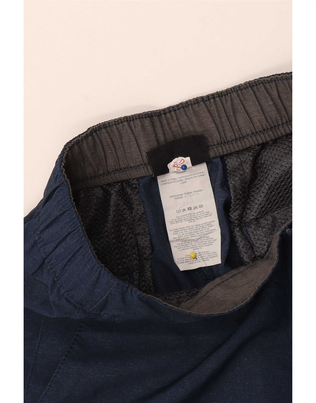 Rip Curl Short Chino Garçon 13-14 Ans Large W28 Bleu Marine Polyester
