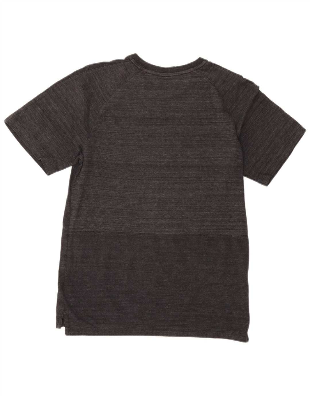 Nike T-shirt pour homme en coton à fines rayures Gris Petit