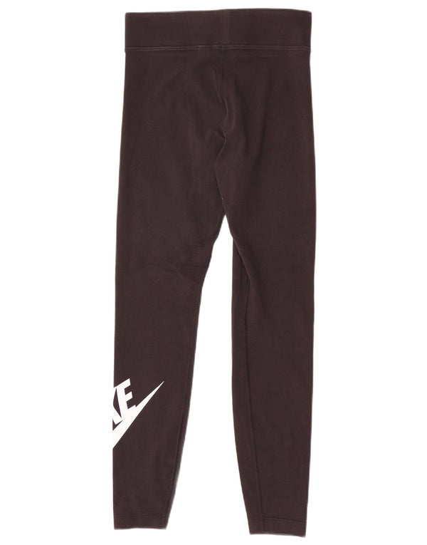 Nike Legging graphique pour femme UK 8 Small Noir Polyester