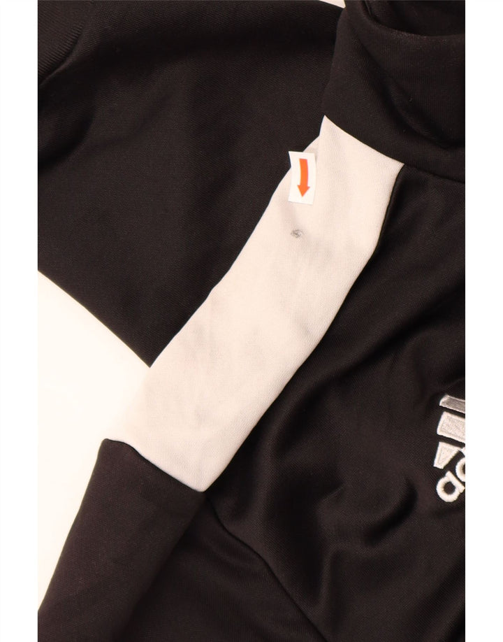 ADIDAS Veste de survêtement pour homme Large Noir Colorblock Polyester