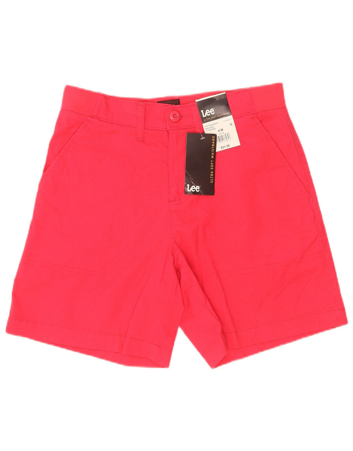 Lee Short Chino Femme US 6 Medium W30 Coton Rouge