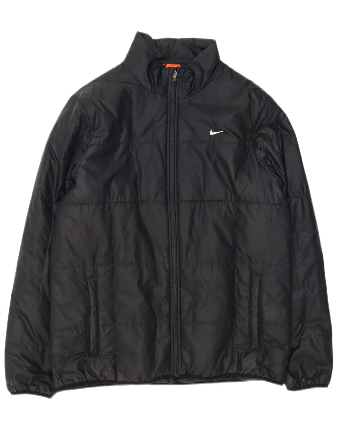 Nike Veste matelassée pour homme UK 40 Large Noir Polyester