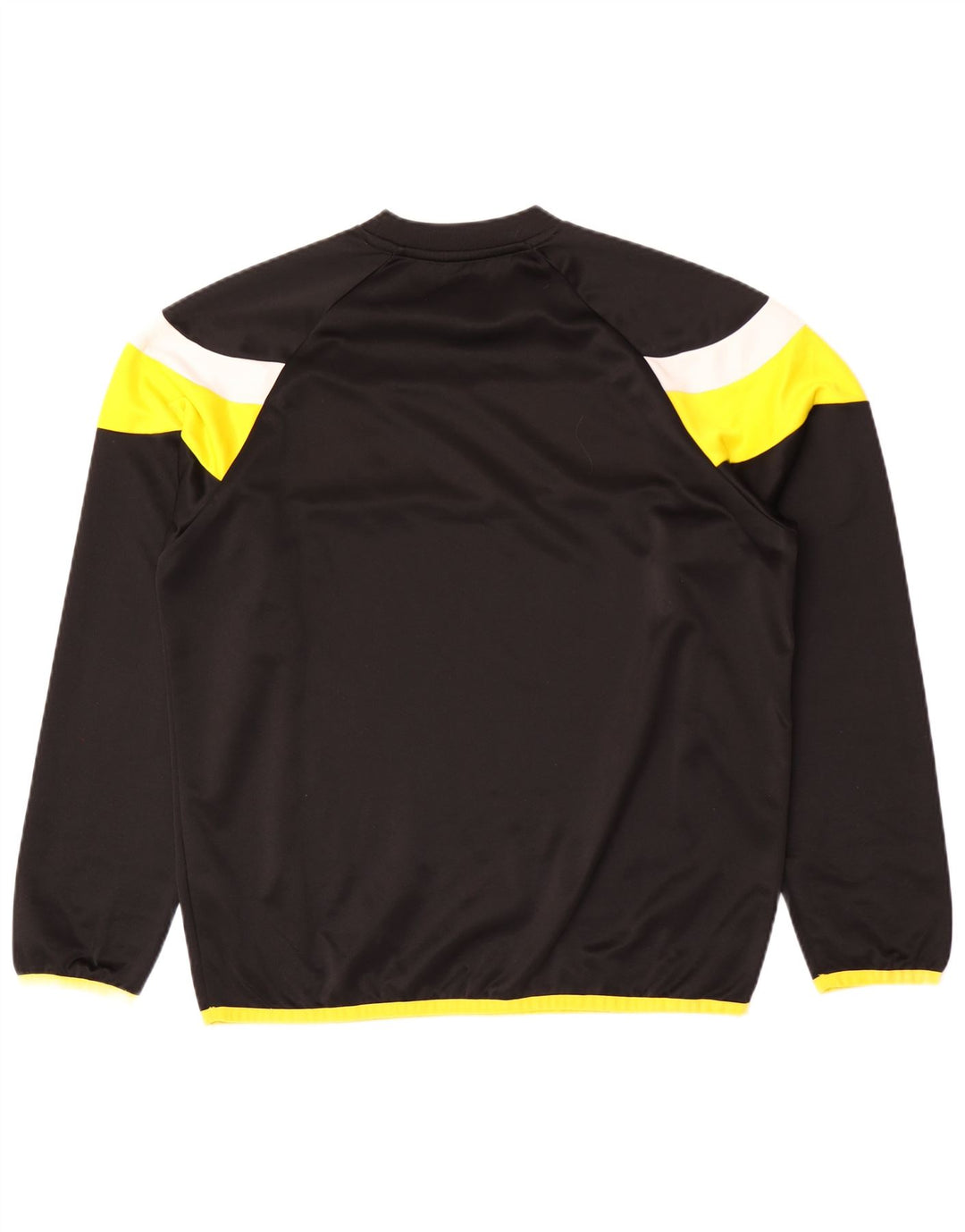Puma Haut à manches longues pour homme Large Noir Colorblock Polyester