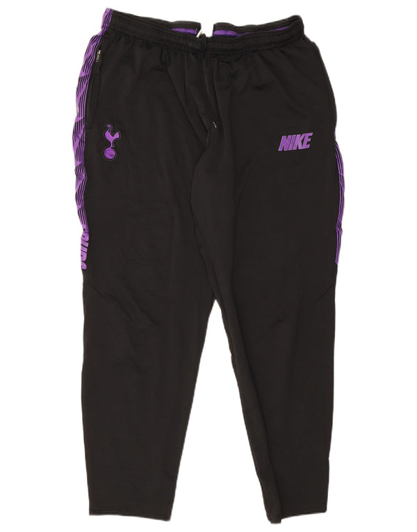 Nike Pantalon de survêtement Dri Fit Graphic pour femme UK 18 XL Noir Colourblock