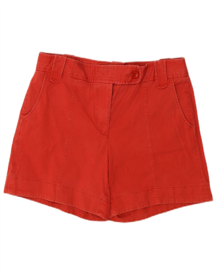 NAUTICA Short décontracté pour femme US 6 Medium W30 Rouge Coton