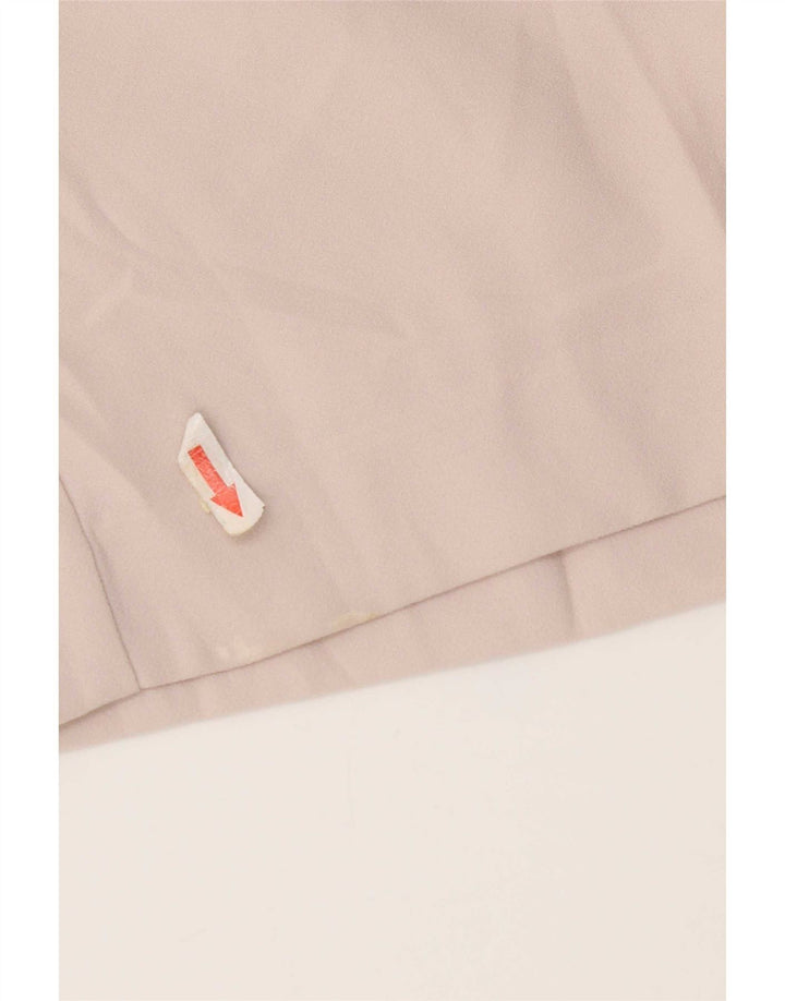 Marks & Spencer Short Chino Femme UK 12 Moyen W30 Beige Polyester
