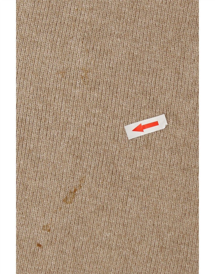 Zara Femme Jupe Trapèze Medium W28 Beige Viscose