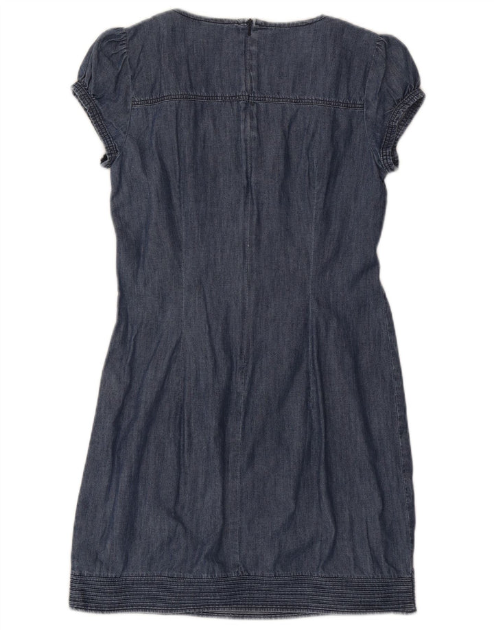 Oasis Robe fourreau pour femme UK 12 Bleu marine moyen