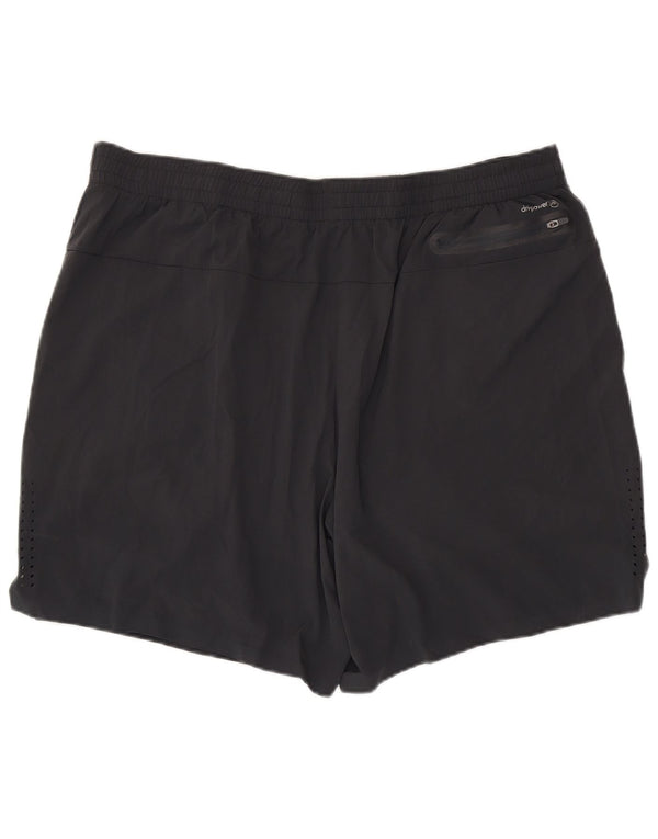 Russell Athletic Short de sport Dri-Power pour homme 2XL Gris Polyester