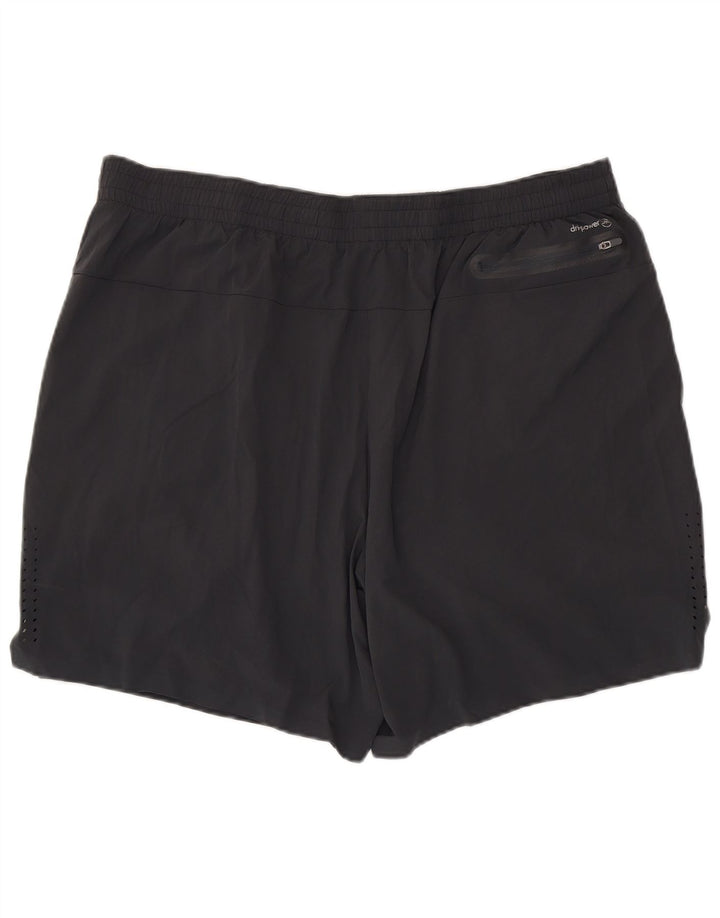 Russell Athletic Short de sport Dri-Power pour homme 2XL Gris Polyester
