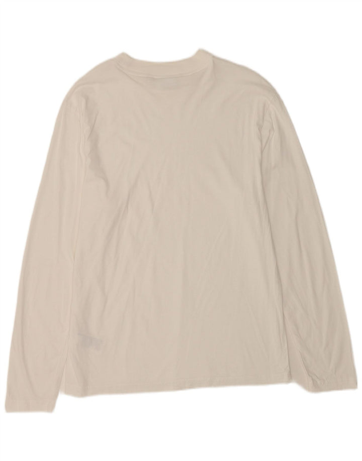 Calvin Klein Haut à manches longues pour homme XL en coton blanc