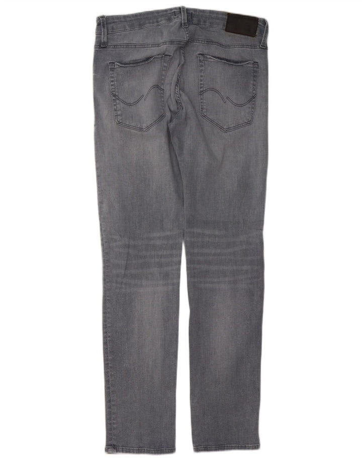 Jack & Jones Jean Slim Homme W32 L30 Gris Coton