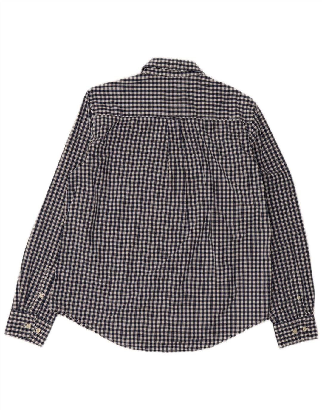 Gant Chemise Femme UK 12 Bleu Moyen Vichy Coton