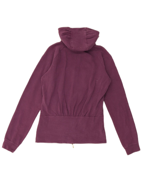 Champion Pull à capuche zippé pour femme UK 12 Coton violet moyen