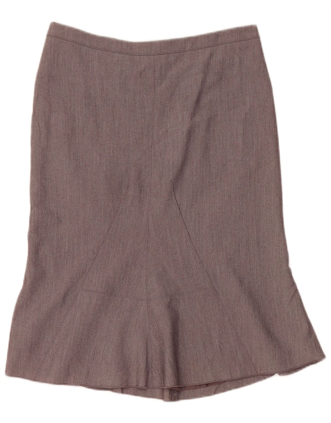 BCBGMAXAZRIA Jupe Trompette Femme US 0 XS W28 Gris Polyester