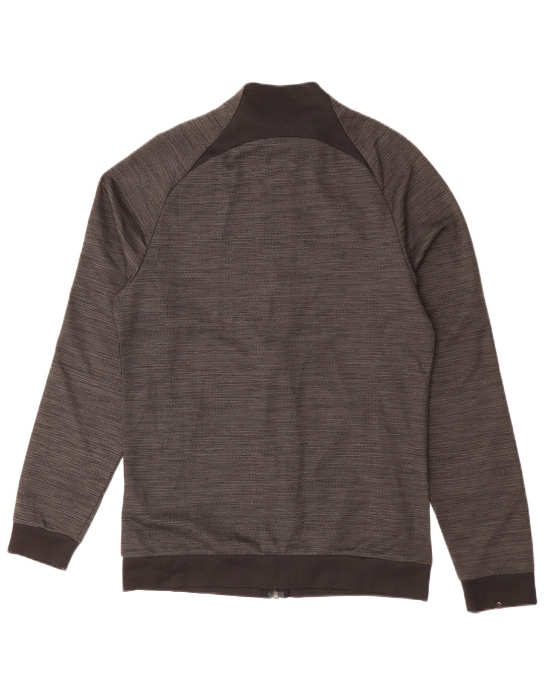 NIKE Hommes Dri Fit Survêtement Top Veste Petit Gris Moucheté Polyester