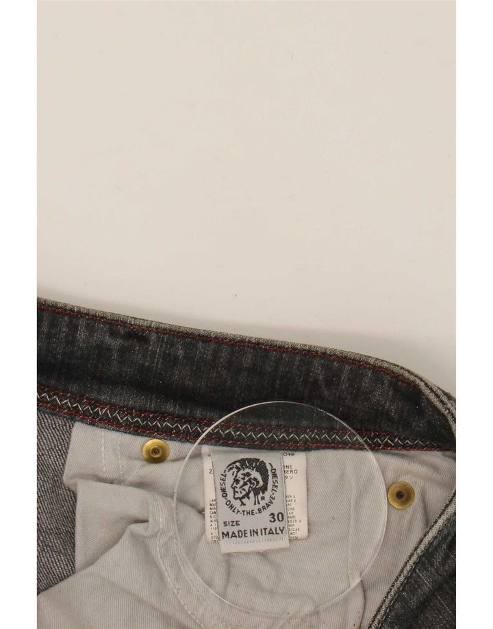 Jean Bootcut Femme Diesel W30 L30 Gris Coton