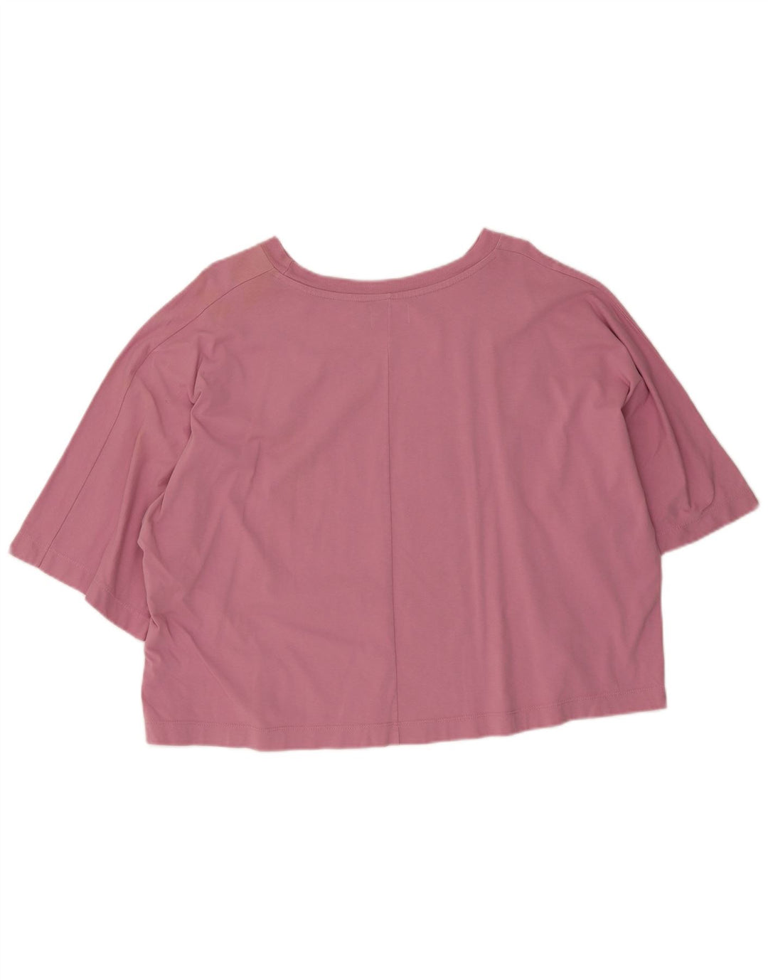 Converse T-shirt surdimensionné pour femme UK 10 Petit coton rose