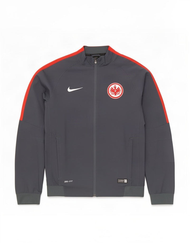 Veste de Survêtement Eintracht Frankfurt Nike Homme Gris Moyen Colorblock
