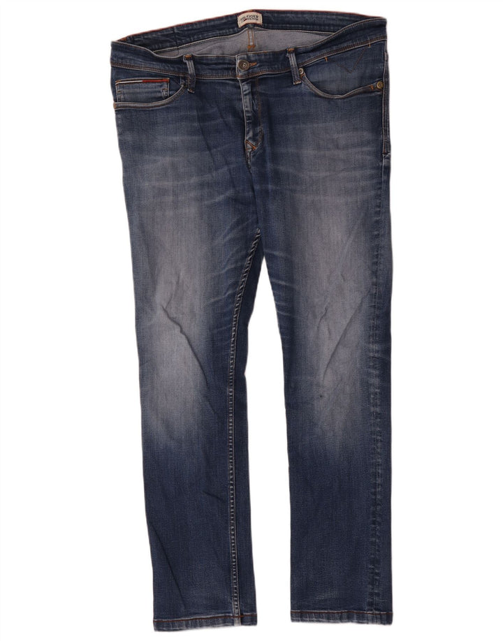 Tommy Hilfiger Jean Slim Homme W38 L30 Bleu Coton