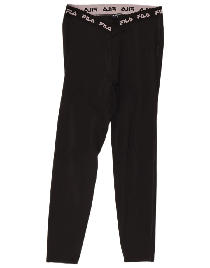 Fila Leggings graphiques pour femmes UK 16 Large Noir