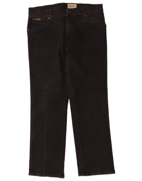Wrangler Jean Droit Texas Homme W35 L30 Noir Coton