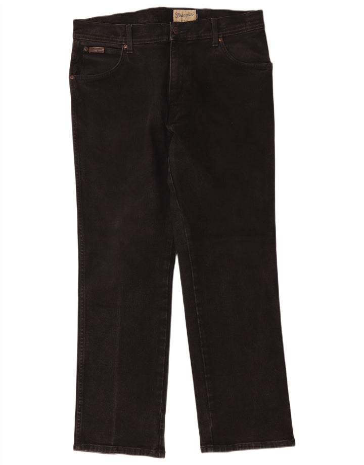 Wrangler Jean Droit Texas Homme W35 L30 Noir Coton