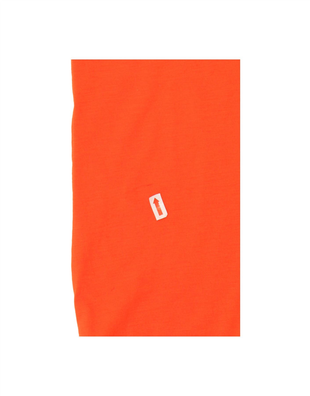 ADIDAS Mens Climalite T-Shirt Top Large Orange Polyester