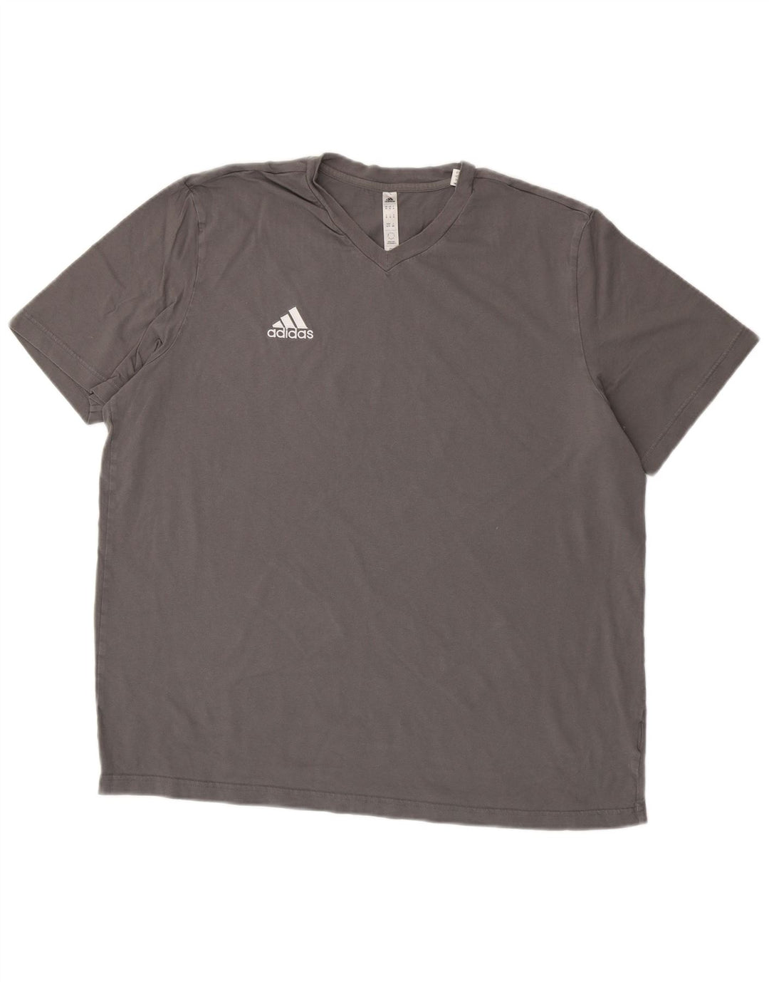 Adidas T-Shirt Homme Top XL Gris Coton