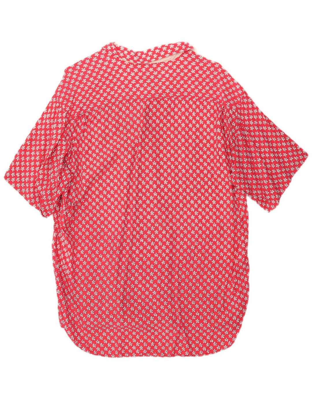Carrera Chemise à Manches Courtes Homme XL Rouge Floral