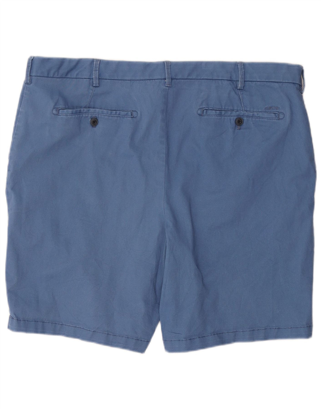 IZOD Short Chino Stretch Homme W42 2XL Bleu Coton