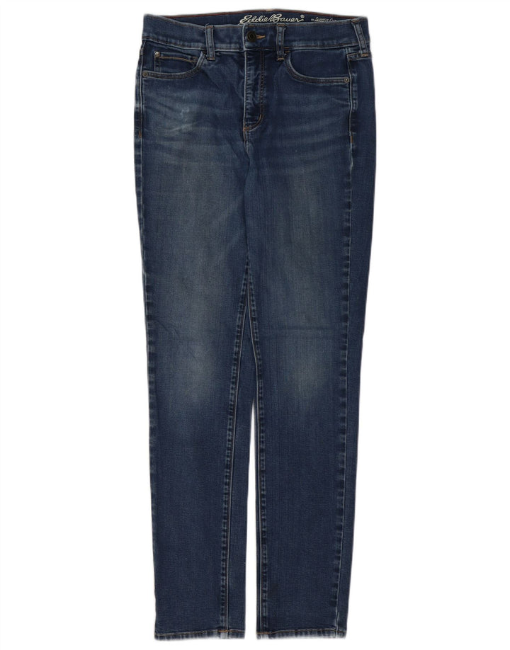 EDDIE BAUER Jean slim légèrement courbé pour femme US 4 Small W28 L30 Bleu