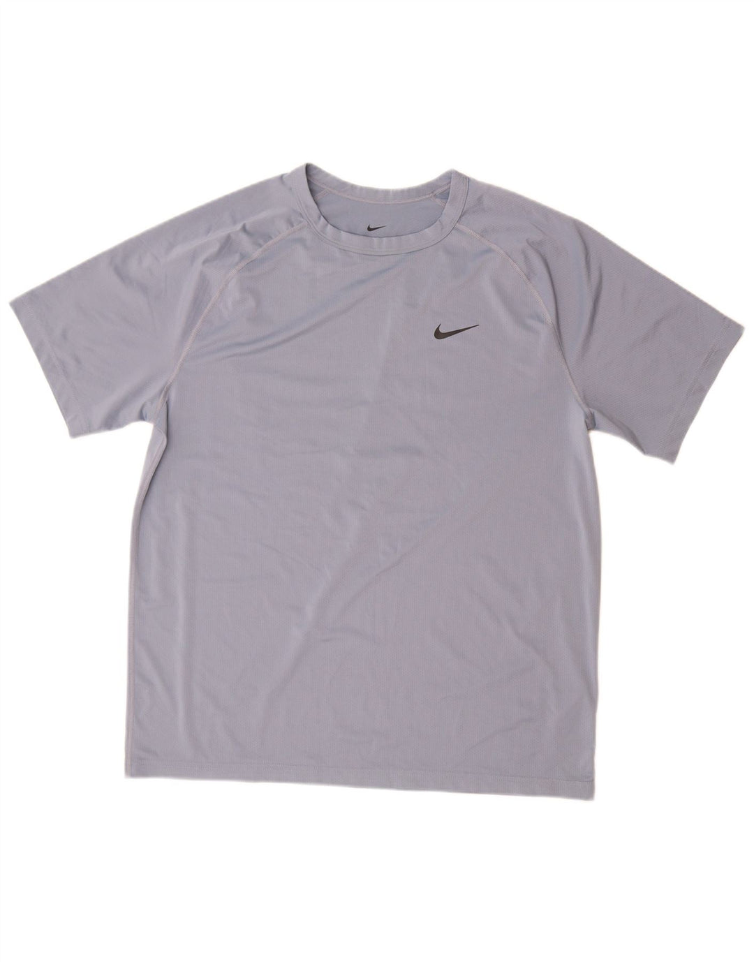 NIKE Hommes Dri Fit T-Shirt Haut Large Gris Polyester