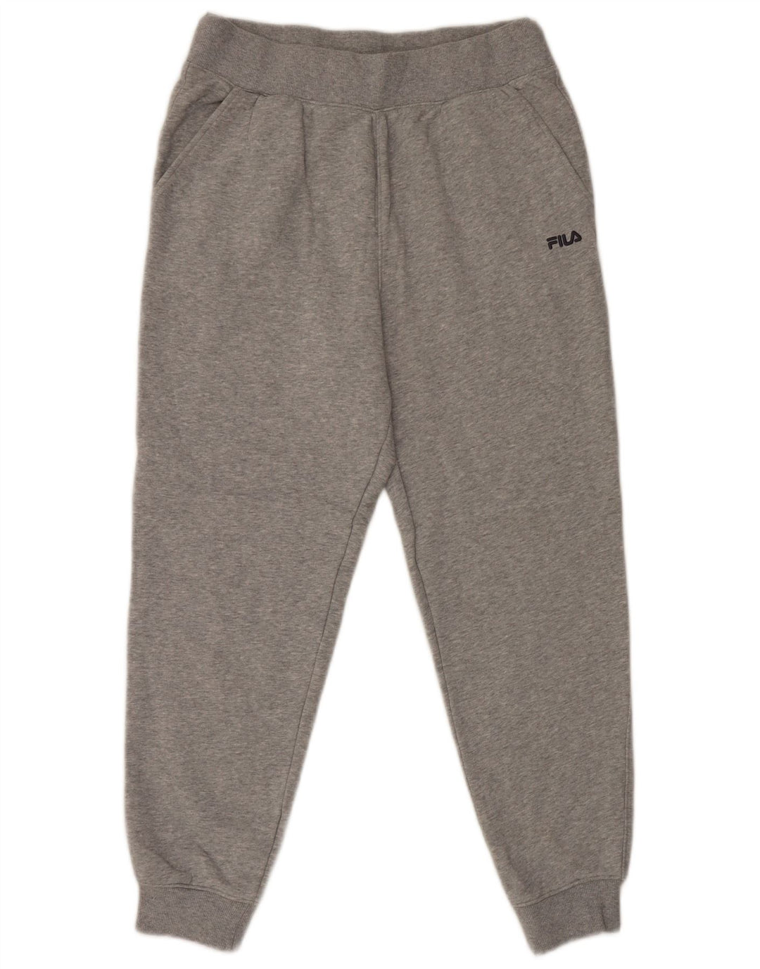 Fila Homme Pantalon De Survêtement Joggers Large Gris Moucheté Coton