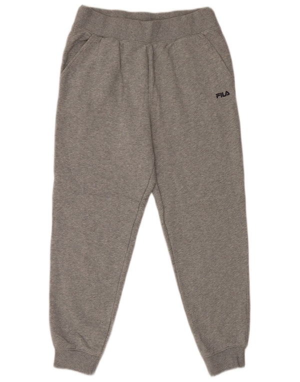 Fila Homme Pantalon De Survêtement Joggers Large Gris Moucheté Coton