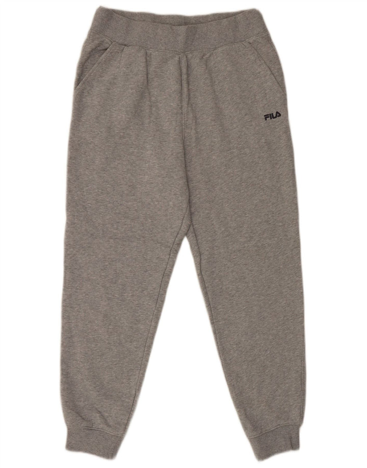Fila Homme Pantalon De Survêtement Joggers Large Gris Moucheté Coton