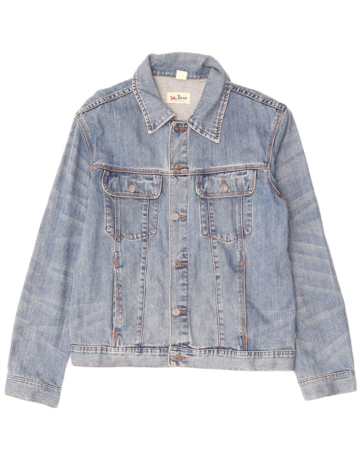 JOHN BANER Veste en jean pour homme UK 44 2XL Bleu Coton