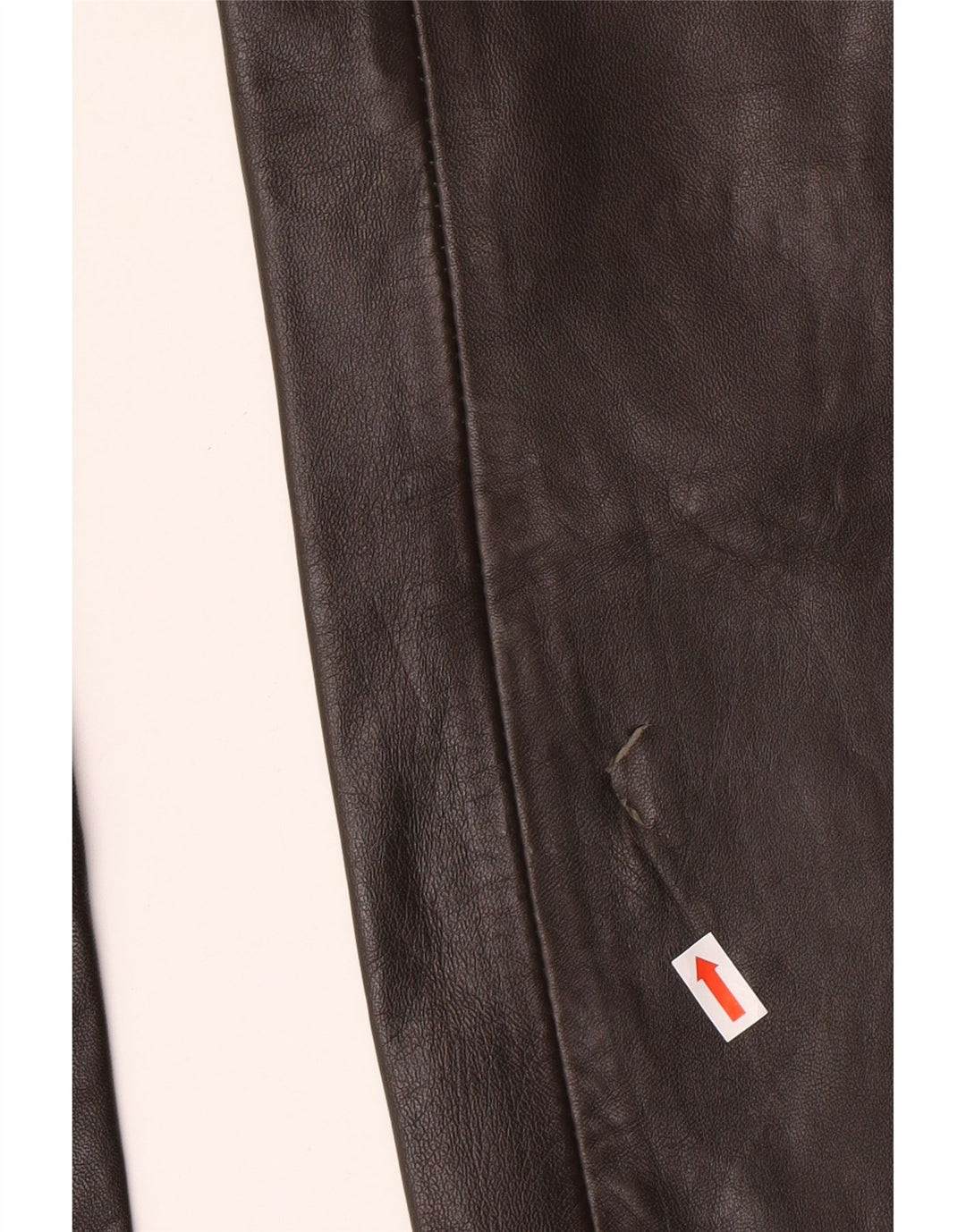 MADDOX Pantalon en cuir pour femme EU 36 Small W26 L32 Cuir marron