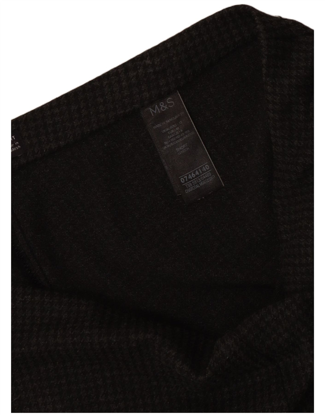 Marks & Spencer Pantalon décontracté pour femme UK 12 Medium W32 L28 Noir