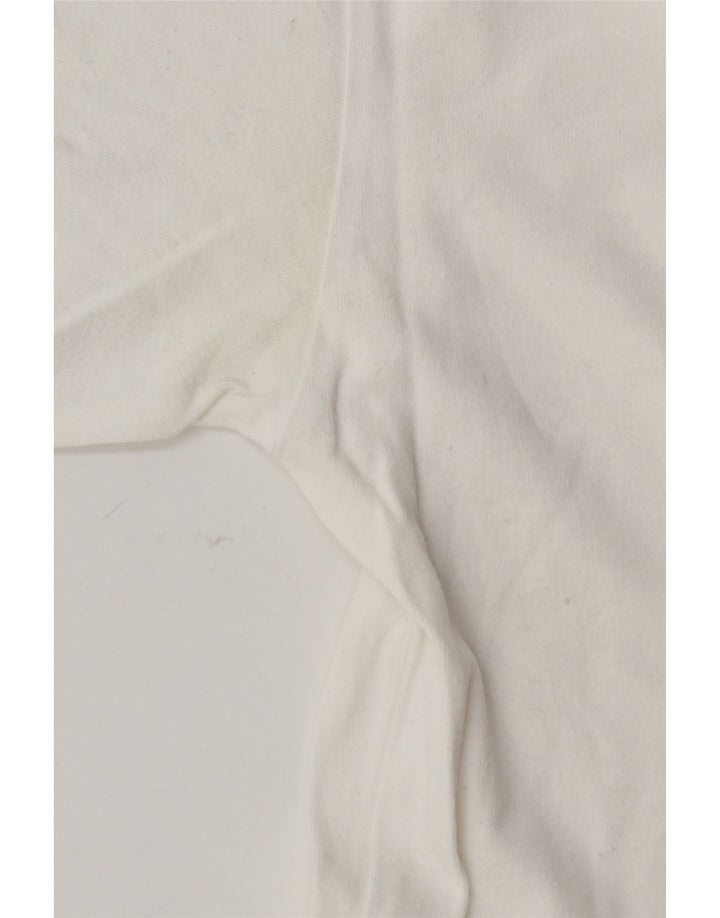 KAPPA T-Shirt Graphique Homme Petit Blanc Coton