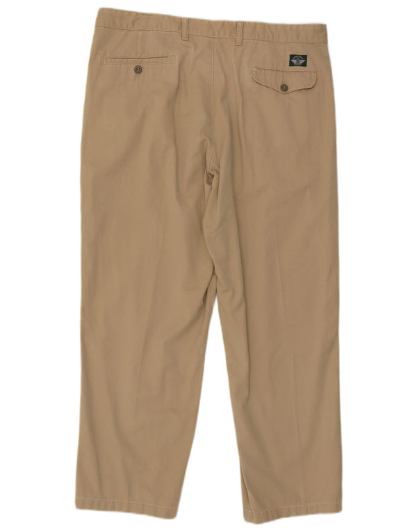 Dockers Pantalon Chino Pegged Homme W40 L28 Coton Beige