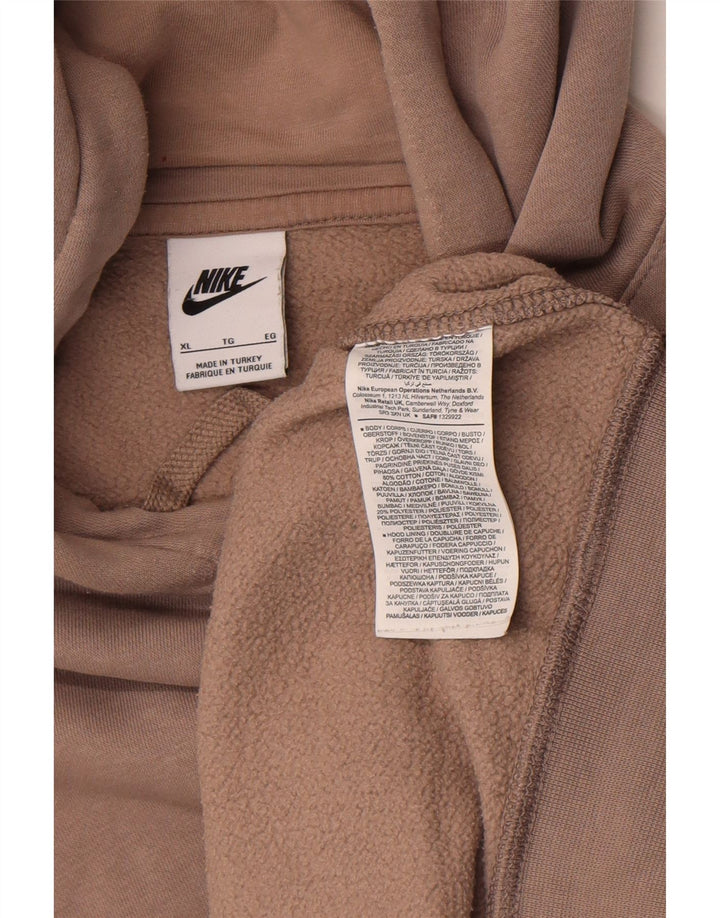 Nike Pull à capuche pour homme XL Gris Coton