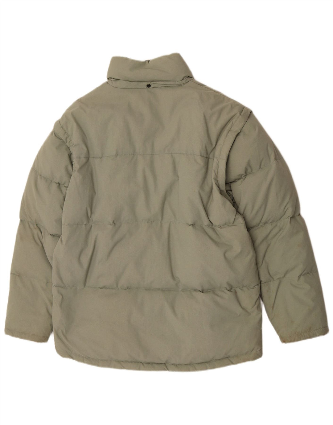 Fila Veste matelassée à capuche pour homme UK 40 Large Vert