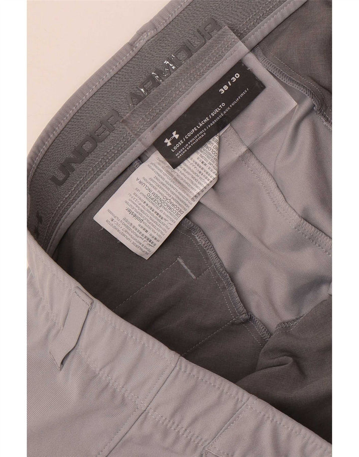 Under Armour Pantalon Chino Droit W38 L30 Homme Gris Polyester