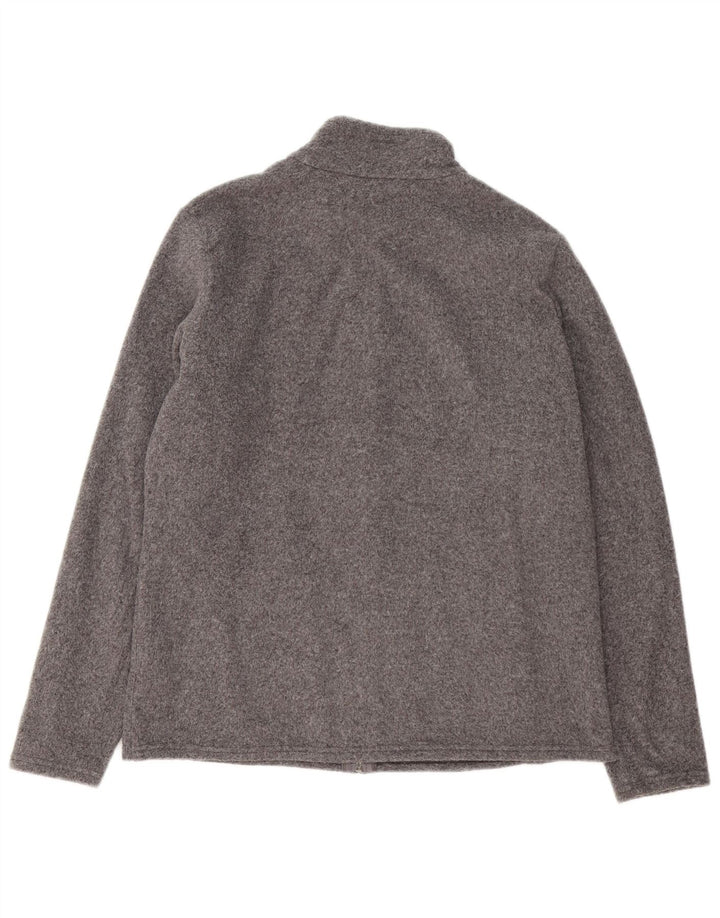 Marks & Spencer Veste de survêtement pour femme UK 16 Large Gris Moucheté