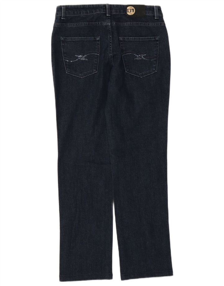 Trussardi Jean Droit W30 L30 Bleu Coton Femme