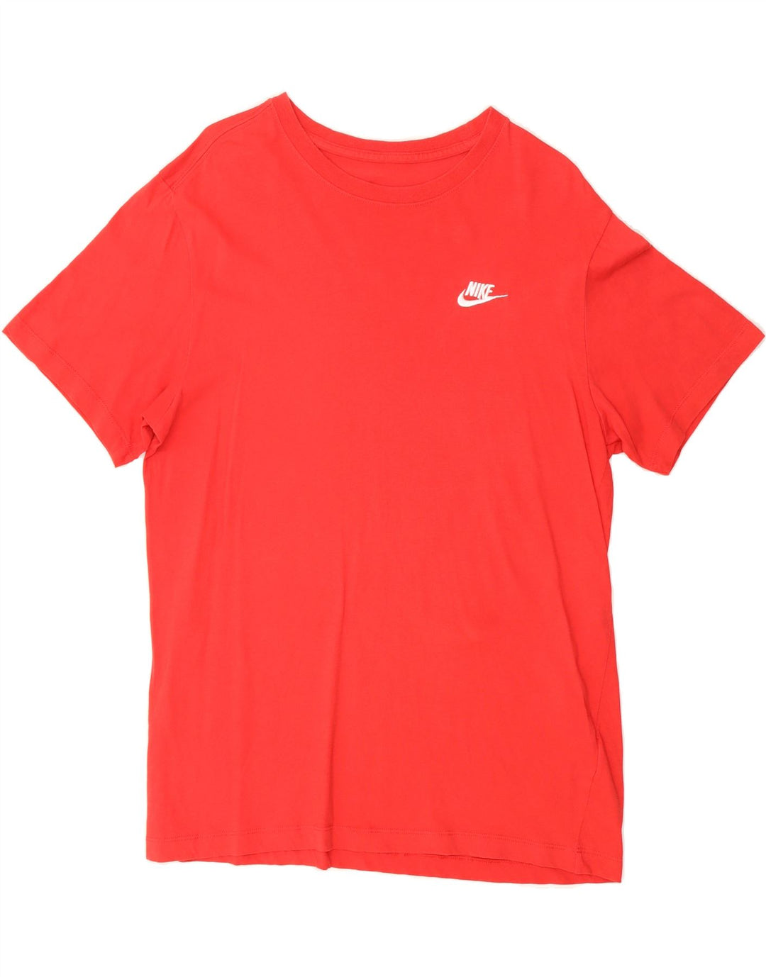 NIKE Mens T-Shirt Top Medium Red Cotton Vintage Nike and Second-Hand Nike from Messina Hembry 
