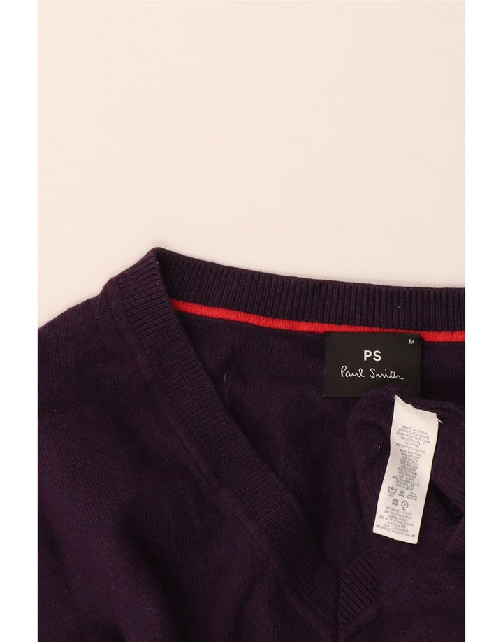 Paul Smith Pull col V Homme Violet Moyen Coton