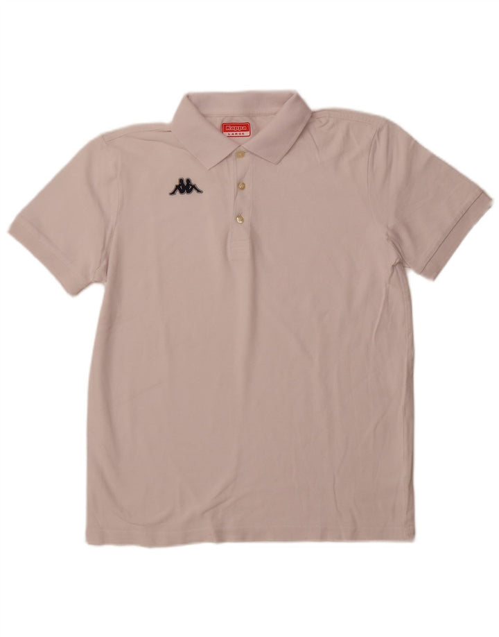 KAPPA Polo Homme Grand Blanc